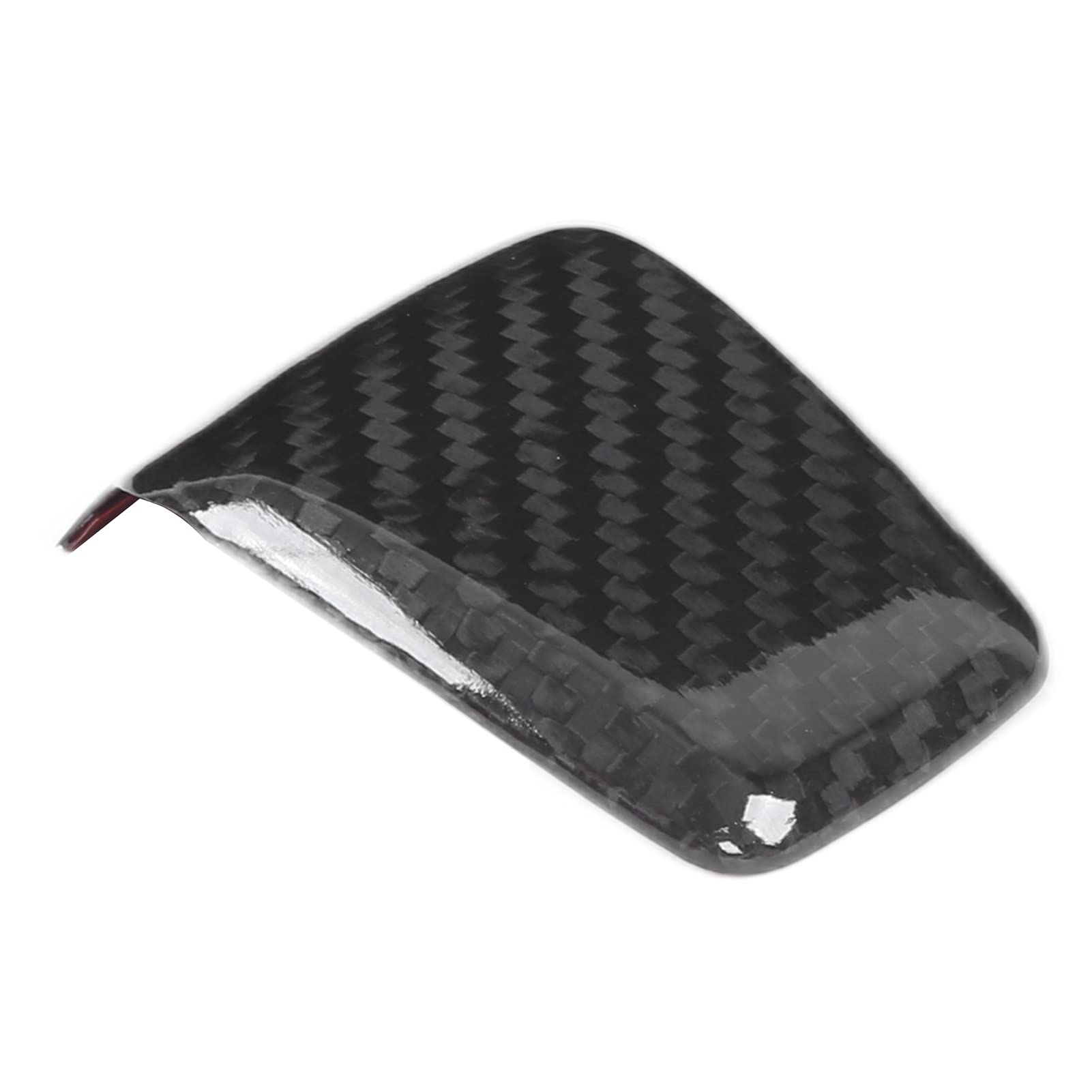 KUIDAMOS Copri Base Volante in Fibra di Carbonio Eccellente Ricambio per/Stelvio 20‑21 per Accessori Interni Auto