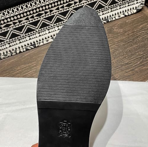 Image of Classic Women's Chunky Loafers Platform Comfortable Slip-On Dressy Business Casual Shoes with Metal