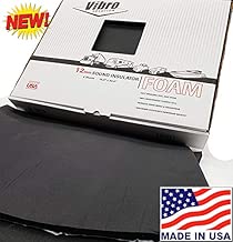 Vibro 455 mil-1/2 Thick-Sound Dampening Insulator-100% Waterproof Closed Cell Foam Car Sound Deadening Material -Automotive Sound Deadener 6 Large Sheets Buy & Support Made in USA-Not Russia or China - coolthings.us