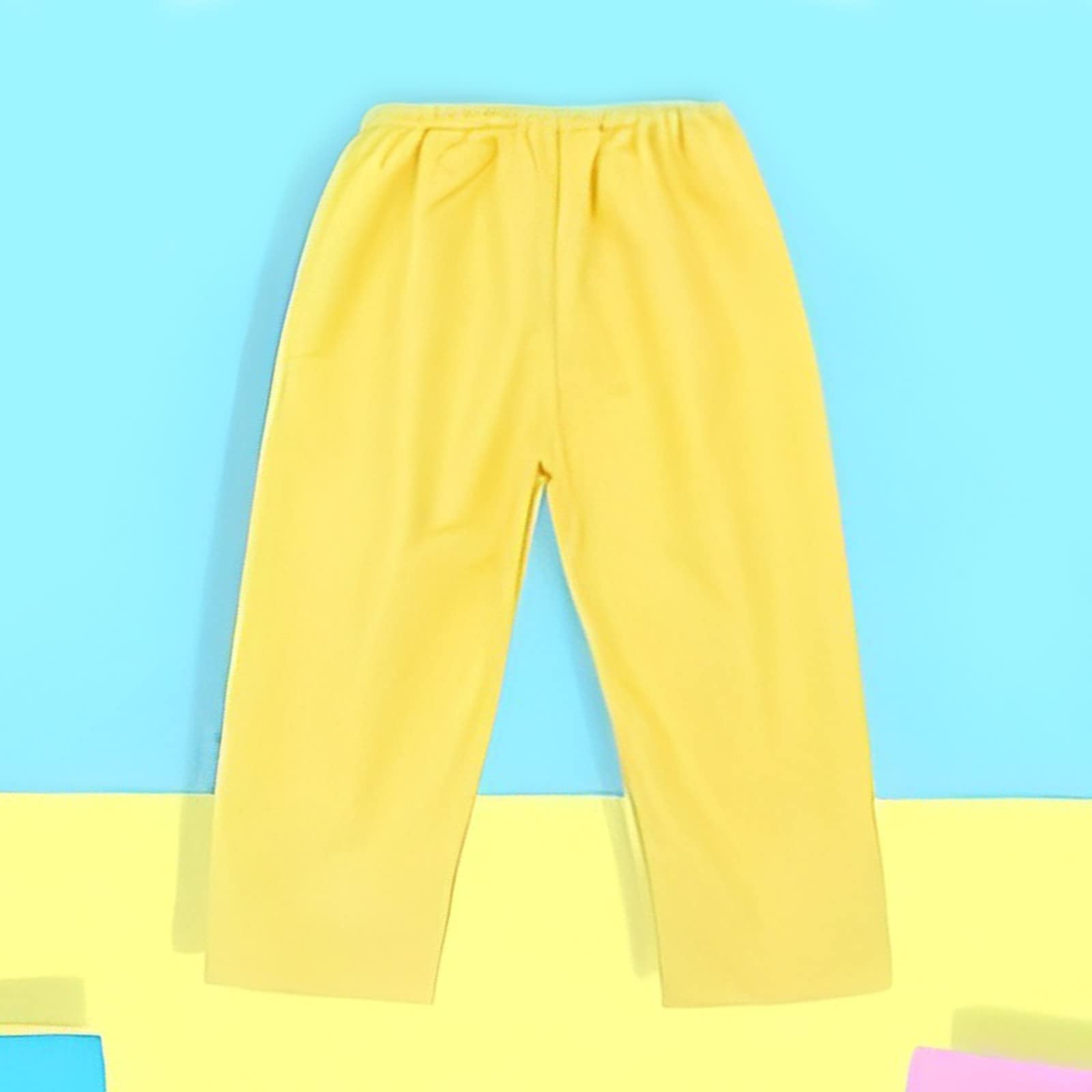 Water-Proof Rain Pants Toddler Kids Rainwear Baby Girls Boys Reflective Rain Dungarees Durable Trouser Rain Splash Pant Yellow