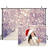 Amazon.com : Dudaacvt 10x10ft Snowflake Christmas Backdrop for Winter ...
