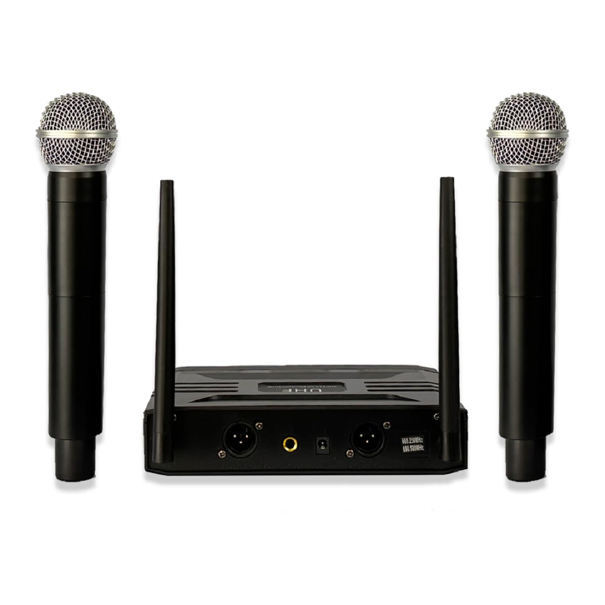 Microfone Sem Fio Duplo de Mão UHF SD-28 MM - Soundrix : Amazon