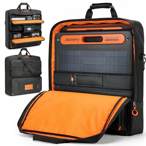 Amazing Fair Solar Panel Carrying Case for Jackery SolarSaga 200W Bifacial – Storage Bag for 2...