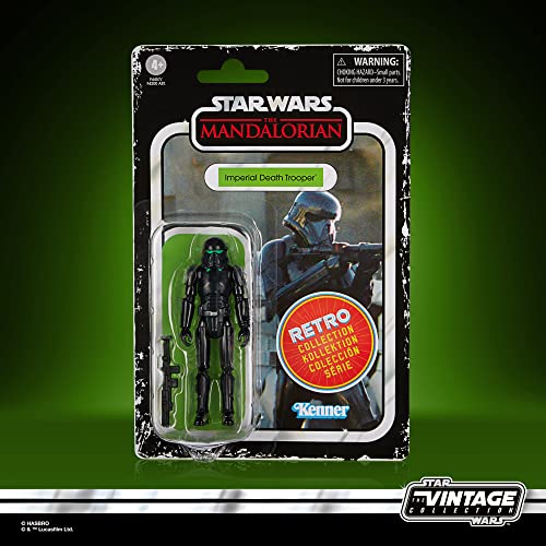 Star Wars F4457 Retro Collection Imperial Death Trooper Toy 3.75-Inch-Scale The Mandalorian Collectible Action Figure thumb #5