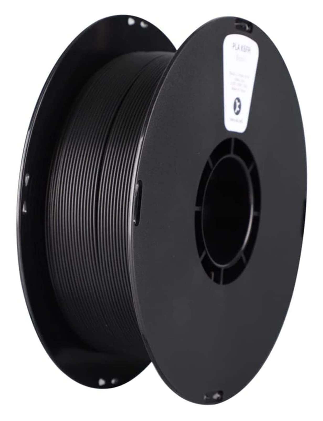 3D printing filament,Printer Consumables PLA K6FR Filament 1.75mm, High Toughness 3D Printer Filament, Flame Retardant Material, 1kg Spool Fit Most FDM Printer ( Color : Black , Size : 2.85mm )