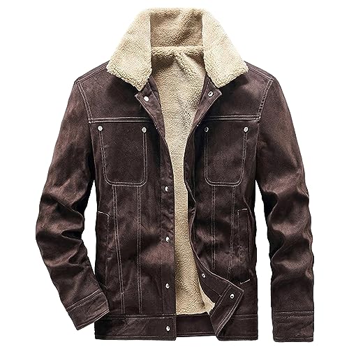 Chaqueta de cuero sintético para hombre talla 3X-Large miniatura 1