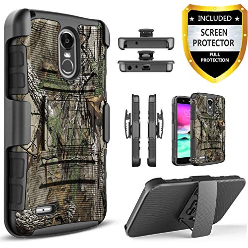 LG Stylo 3 Case, LG Stylo 3 Plus Case, with [Premium Screen Protector