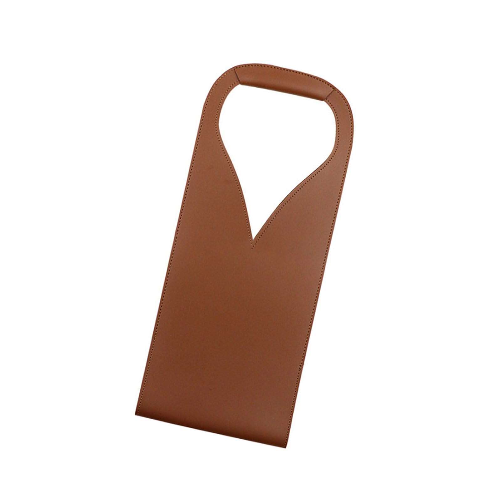 Tsophreniq Versatility Wine Bag PU Leather Wine Covers Bag for Home Gatherings and Business Dinners Protectors Holder