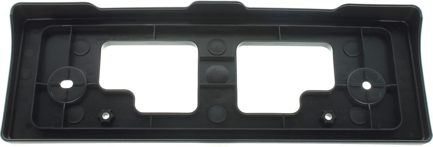 DAT AUTO PARTS Front Bumper License Plate Bracket Tag Frame Holder Replacement for 2017-2020 Nissan Pathfinder Black Textured Made of Plastic NI1068140 962109PF0A