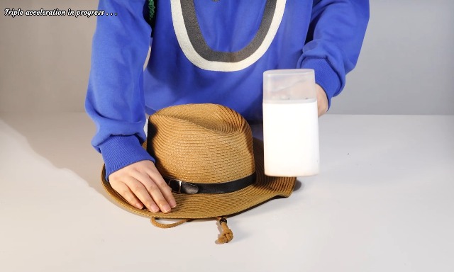Sombrero Panamá de paja para hombre y mujer, clásico y plegable miniatura 7