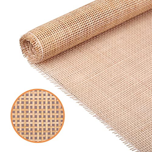 24' Width Natural Square Cane Webbing 5Feet,...