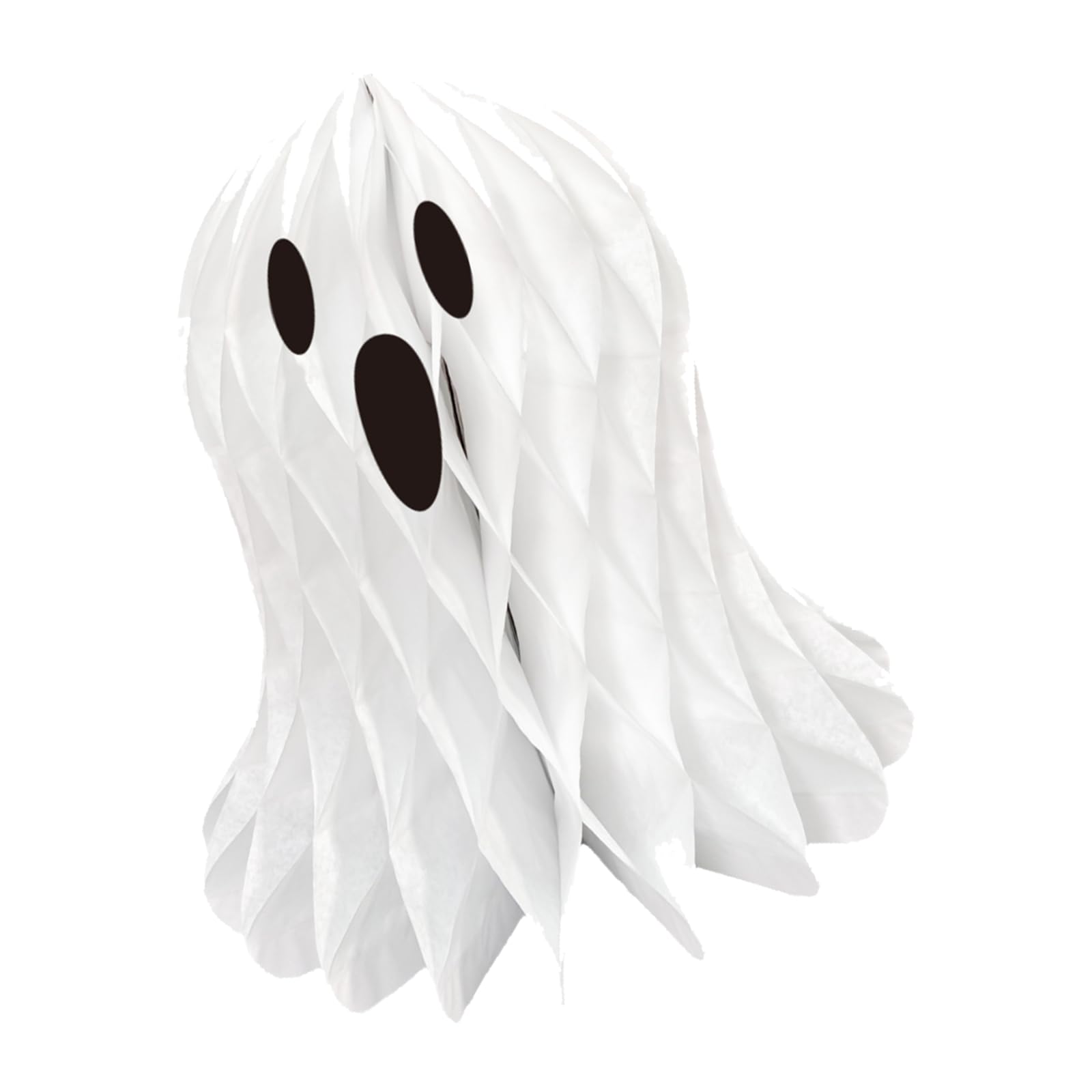 Jazuaiao Halloween Ghostly Ornament Folding Paper Structure Wall Hanging Halloween Party Decoration for Indoor Outdoor Ghostly Wall Hangings