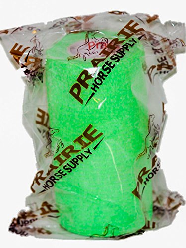 Image of Vet Wrap Tape (Neon Green) (2 Pack) (4 Inch x 15 feet) Self Adhesive Adherent Adhering Cohesive Flex Self Stick Bandage Grip Roll Dog Cat Pet Horse