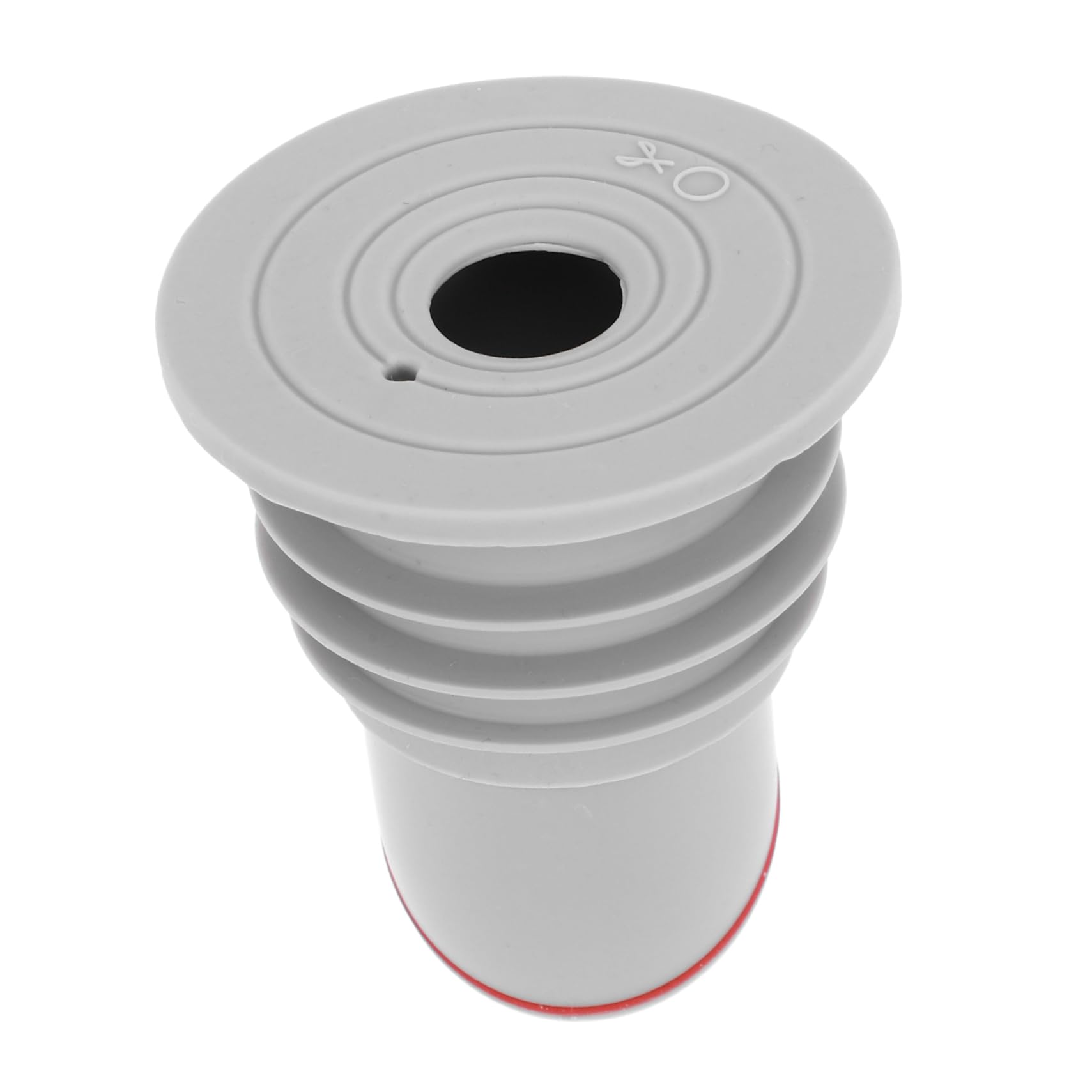 Ruchsdichter Sil - Junta para desagües de 18 a 35 mm, protección antireflujo y obstrucciones, ideal para fregaderos de cocina y salidas de lavadoras