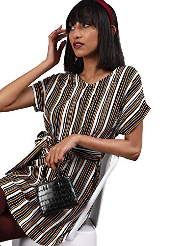 Image of Sera Womens Tie Up Shift Dress