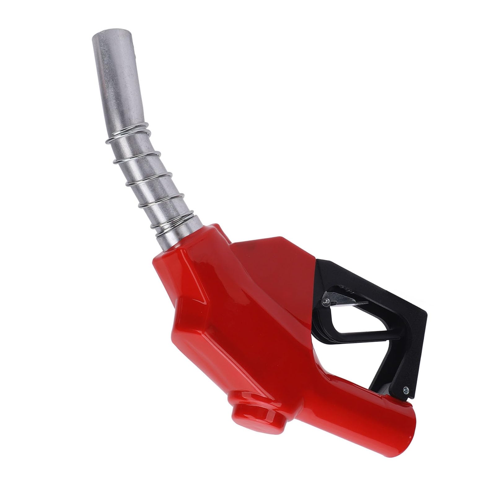 Boquilla de con Cierre Automático, Color Rojo, para un Repostaje Eficiente de Gasolina y Queroseno, 1 Herramienta Ligera de Metal ABS (32mm)