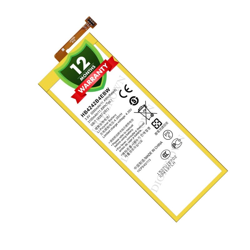 Image of Original HB4242B4EBW Battery for Huawei Honor 4X (Glory Play 4X) (Che2-L11, Che1-L04, Che2-UL00, Che1-CL20, Che2-TL00, Che1-CL10, CHE-TL00, Che2-TL00M, CHE-TL00H) - (3100mAh) - 1 Year Warranty