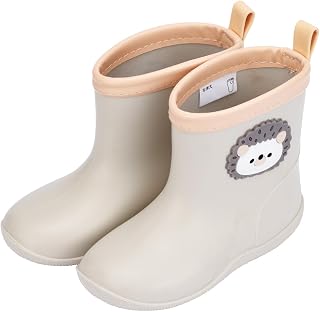 スケーター[Skater] レインブーツ シューズ 長靴 15cm 子供用 ワッペン付 Pompon's ハリネズミ RIBTW15-A