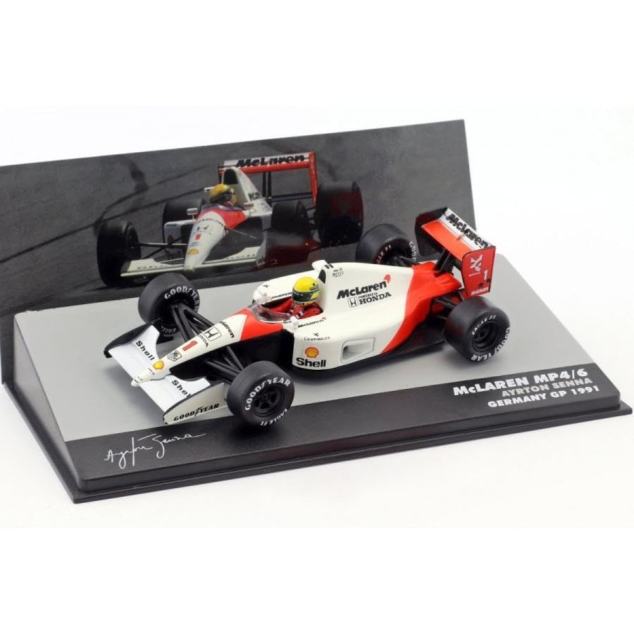 Amazon | F1 ミニカー 1/43 マクラーレン MP4/6 アイルトン セナ
