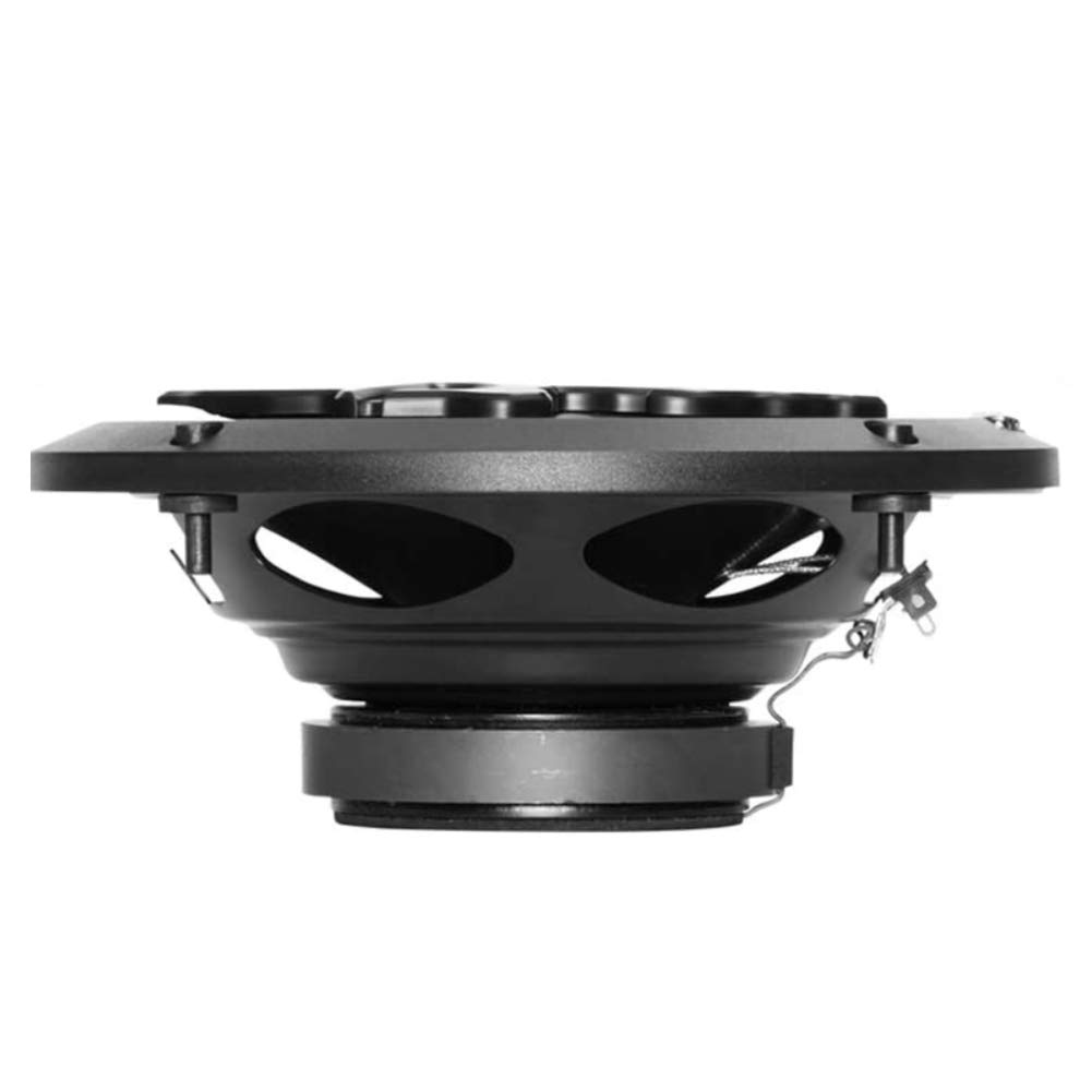 2 Altavoces Compatible con Boss Audio Systems SK653B coaxial de 3 vías 16,50 cm 165 mm 6,5" 175 vatios rms 350 vatios máx 4 ohmios 90 db Negro, por par