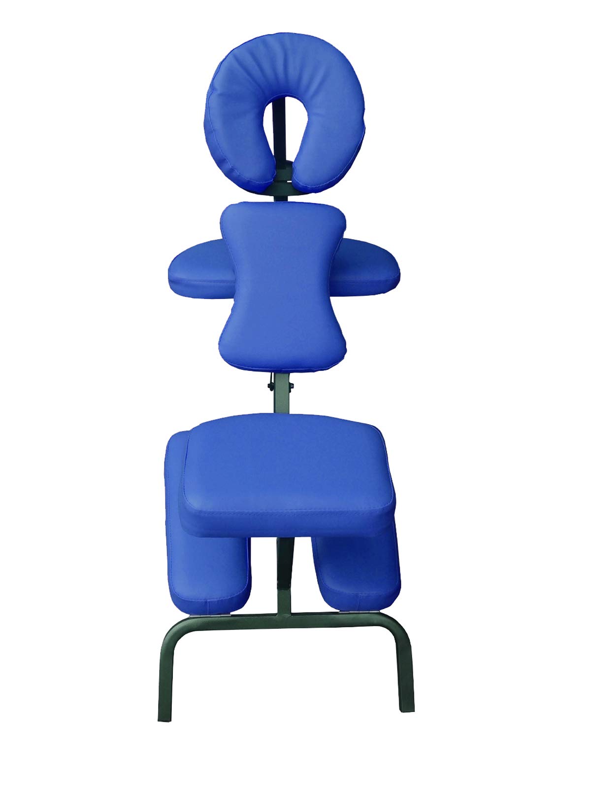 Mobiclinic, Silla de Masaje, Plegable, Regulable, Incluye Bolsa Transporte, Soporta hasta 250kg, Múltiples usos, Tatuaje, Fisioterapia, O estética, con reposacabezas, Portátil, Azul