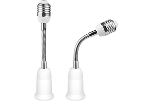 E26 to E26 Socket Extender for Enhanced Flexible Ur Power Lights by ENUOTECH