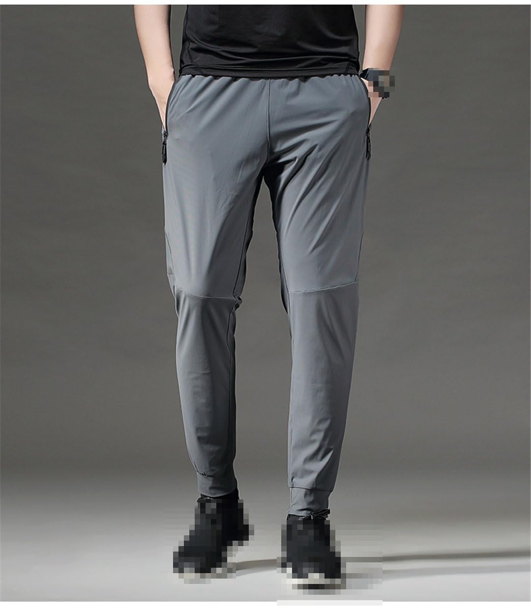 Vogrtcc Pantalones Deportivos para Hombre Pantalones Elásticos para Correr
