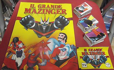 Album vuoto Grande Mazinga Mazinger + set completo...