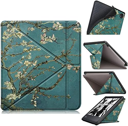 Smart Case for Kobo Sage 2021 8” Origami Sleepcover PU Leather Print with Soft TPU Back Cover Auto Wake Sleep Function Folio Sleeve 8-inch Ereader (Blossom) Smart Case for Kobo Sage 2021 8” Origami Sleepcover PU Leather Print with Soft TPU Back Cover Auto Wake Sleep Function Folio Sleeve 8-inch Ereader (Blossom)