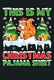 funny this is my christmas pajama squirrel christmas: notebook planner - 6x9 inch daily planner journal, to do list notebook, daily organizer, 114 pages