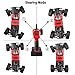 Gizmovine RC Cars 4WD Rock Crawler Large Size Boys Remote Control Cars and Trucks 2.4Ghz Transformer Toy Electronic Monster Truck R/C Off Road for Kids, 2019 Update Version (Red)