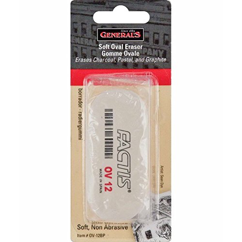 General Pencil Factis Soft Oval Eraser