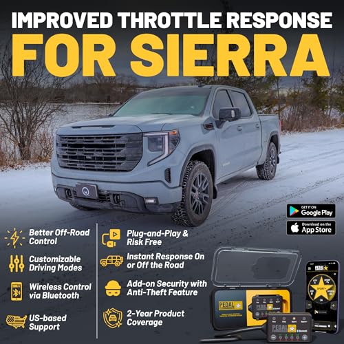 Pedal Commander for 2019–2026 GMC Sierra 1500: Sharper Throttle Response for Towing, Hauling, and Daily Driving - Image 3
