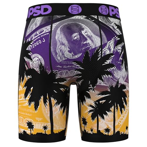 PSD Men's Boxer Briefs - Benji Sunrise, 7 Inch Inseam, Moisture-Wicking, 4-Way Stretch, Boxer Briefs for Men, Large4