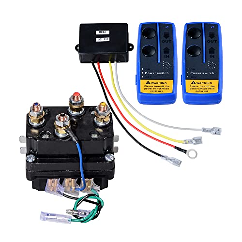 Kit relé solenoide para winch inalámbrico 12V 250A miniatura 1