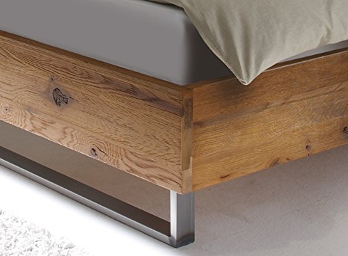 Hasena Oak Wild Wildeiche Bett Füße Indus Kopfteil Sion 160x200 – Bild 4