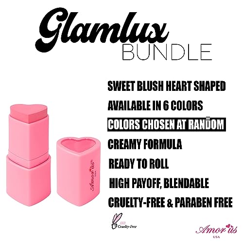 Beauty Bundle Mystery Makeup Sets Kitty Twinkle Eyes Patches, Amorus Matte Sweet Blush Stick, All Day Setting Spray & Beauty Treats Ombre Lip Treatment Gifts - Image 6