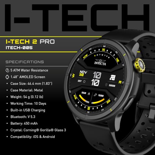 Image of Invicta I-Tech Digital Smartwatch 2
