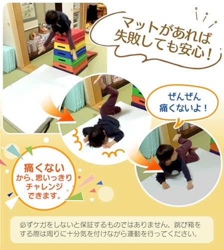 KaRaDaStyle 跳び箱マット 極厚10cm ブラック