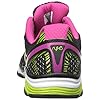 Ryka Women's Vida RZX Cross-Training Shoe, Black/Ryka Pink/Lime Blaze, 8.5 M US