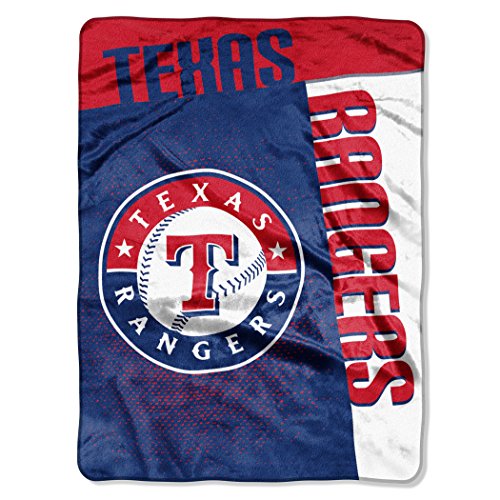 The Northwest Company MLB Texas Rangers Raschel Throw Blanket, 60