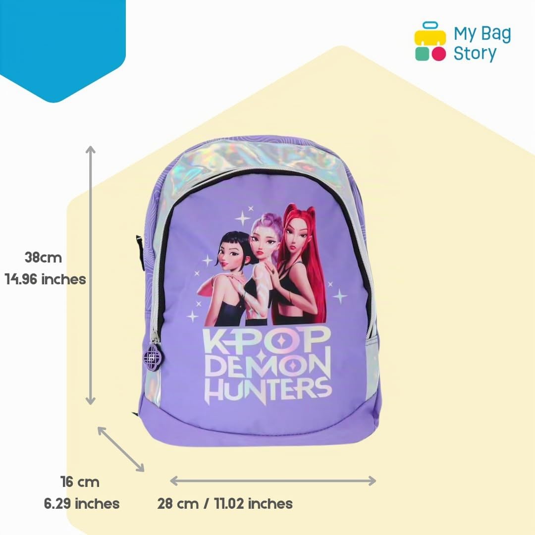 KPop Demon Hunters | Sac à dos enfant | Maternelle et CP | Violet