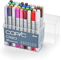 Vista 2 de Copic Marcadores Ciao - Juego de marcadores (36 piezas)