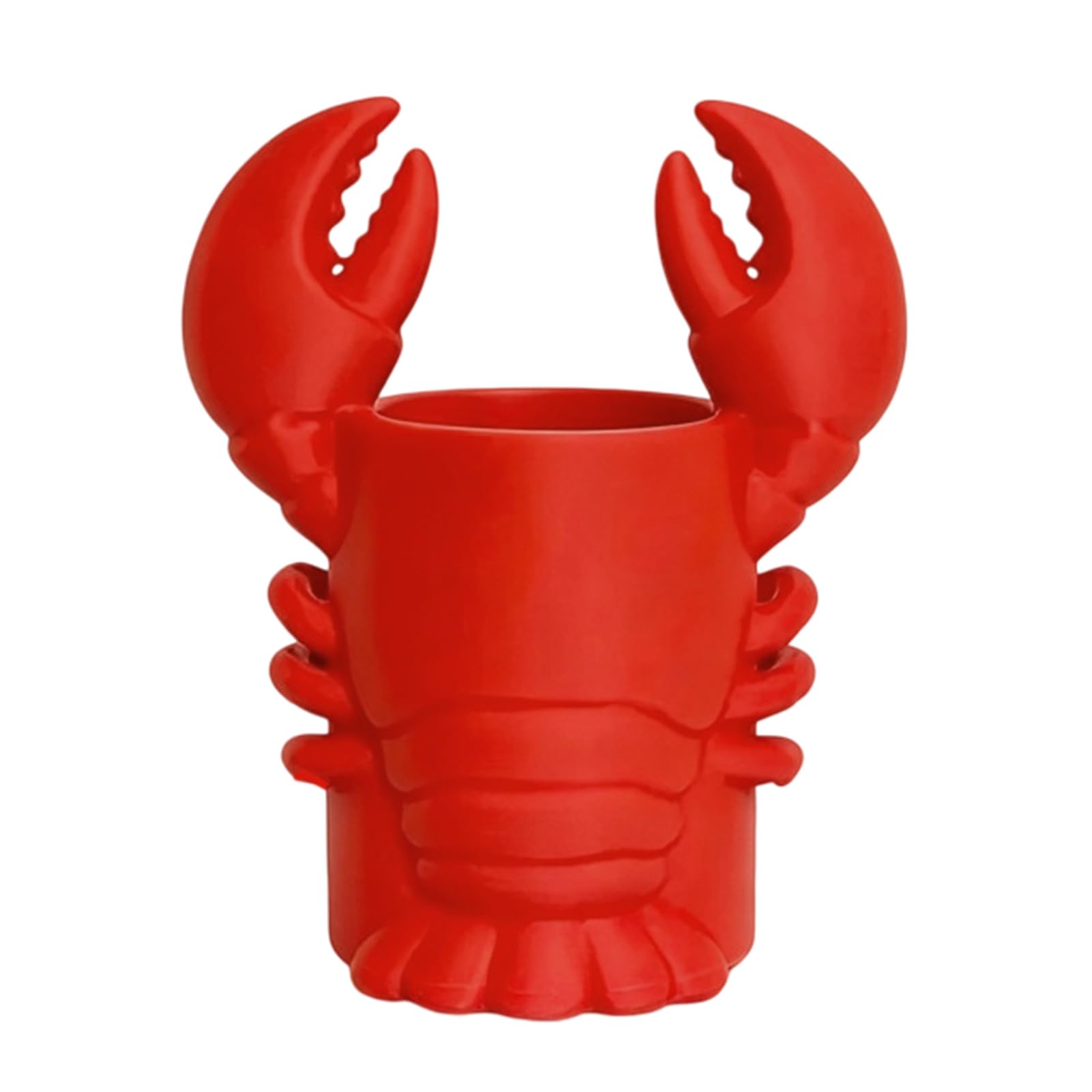 Glifora Lobster Pen Holder - Halloween Funny Sea Animal Pencil Stand, Creative Desk Organiser for Brushes and Makeup Tools, Office Home Decor