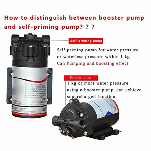 Pompe purificateur d'eau 75 GPD pour augmenter la pression