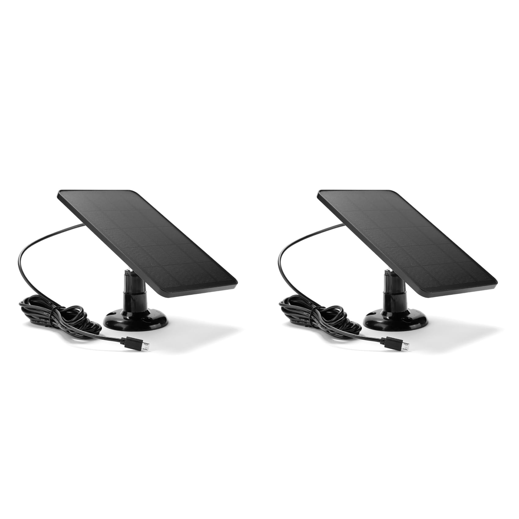 2X 4W 5V Solar Panel for Security Camera Outdoor USB Charging Solar Panel for CCTV Security Camera Monitor Power Supply
