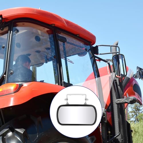 2 Pcs 8 X 4 Stainless Steel Rectangular Convex Mirror U