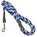 Mendota Pet Long Snap Leash - Dog Training Lead - Made in The USA - Sapphire, 1/2 in x 15 ft