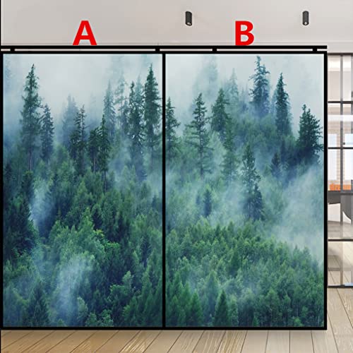 Vinilo decorativo para ventana 42x80 cm sin pegamento miniatura 2