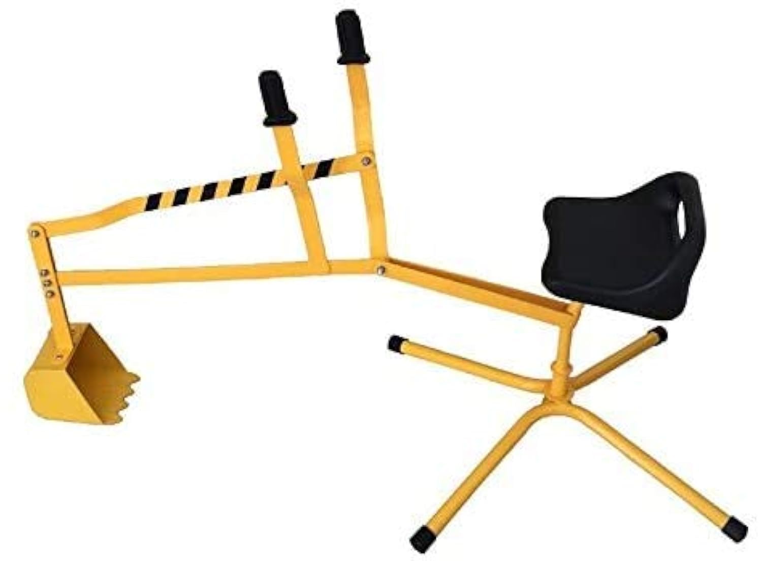 MTB Kid Ride-on Dig Working Crane Sand Play Digger Yellow Scooper Outdoor Crane for Sandbox Excavator Dig Toy in Sand, Beach, Snow, Dirt- Backyard Toys for chrildren